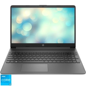 Laptop HP 15s-fq2026nq con processori Intel® Core™ i3-1115G4 fino a 4,10 GHz, 15,6", Full HD, IPS, 16 GB, 256 GB SSD, scheda grafica Intel® UHD, DOS gratuito, Grigio
