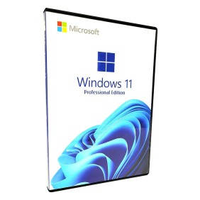 Licenza DVD di Microsoft Windows 11 Pro, OEM, 64 bit, inglese