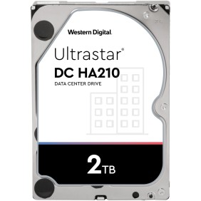 Server HDD WD Ultrastar DC HA210 sì 2 TB, 7.200 giri/min, cache sì 128 MB, SATA III