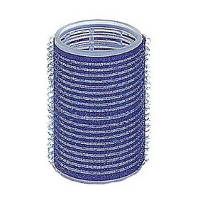 Set ferro arricciacapelli, DONEGAL, Velcro, 4 cm, 6 pezzi, Blu