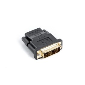 Adattatore Lanberg, collegamento singolo da HDMI (f) a DVI-D (m), nero