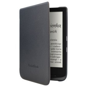 Custodia protettiva PocketBook per Basic Lux 2 / Touch LUX 4, nera