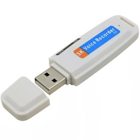 Chiavetta USB Spia Registratore iUni STK99, Bianca