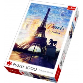 Puzzle Trefl, Parigi all'alba, 1000 pezzi