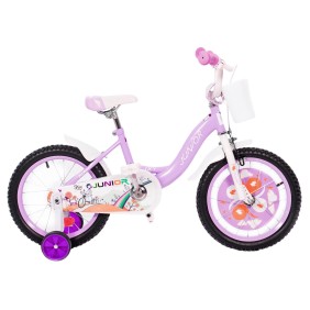 Bicicletta 16" Rich J1602A, per bambini, Viola