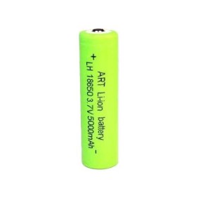 Batteria agli ioni di litio tipo 18650, capacità 5000 mAh, 3,7 V, elettroAZ