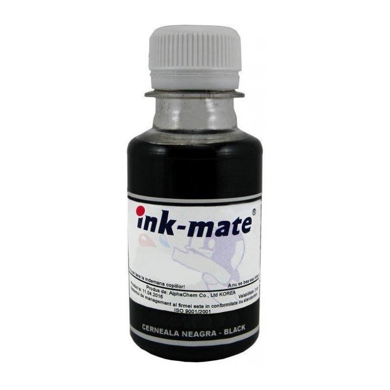 Bottiglie di ricarica colore nero, EPSON 100 ml, Ink-Mate C13T07114011 (T0711)