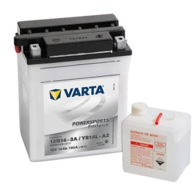 Batteria Moto Varta Freshpack 514011014, 12V, 14Ah, equivalente a YB14L-A2 / 12N14-3A