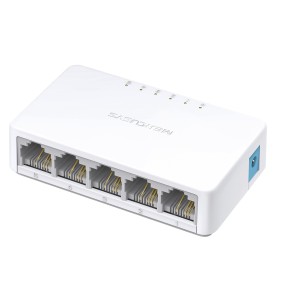 Switch Mercusys MS105, 5 porte, 10/100 Mbps