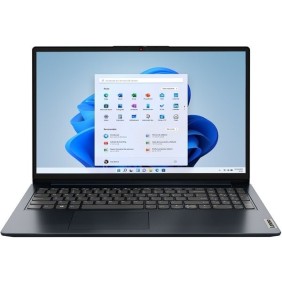 Laptop LENOVO IdeaPad 1 15IGL7, Intel Celeron N4120 fino a 2,6 GHz, HD sì 15,6", 4 GB, eMMC 128 GB, grafica Intel UHD, Windows 11 Home S, Blu