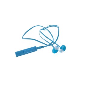 Cuffie stereo sportive Soundvox™ 2 in 1, multipunto, con adattatore Bluetooth rimovibile, intrauricolari con microfono incorporato, blu