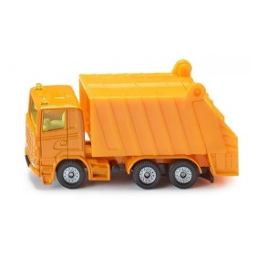 Camion della spazzatura, Siku, 0811, Metallo e plastica, 9,8 x 3,5 x 7,8 cm, Arancione