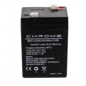 Batteria al piombo-cromo, 6V, 4Ah