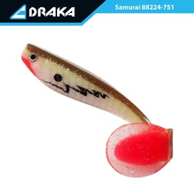 Esca in silicone, Draka, "Samurai" No.751, 10 cm. 13 gr