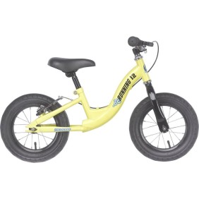 Bicicletta per bambini Scirocco Running Boy 12 pollici, gialla