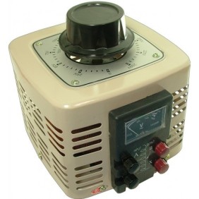 Autotrasformatori variabili, 1000 W, voltmetro analogico - 111141
