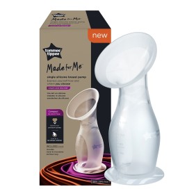Tiralatte manuale Tommee Tippee Made for Me, realizzato in silicone