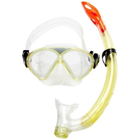 Set composto da maschera e tubo da nuoto