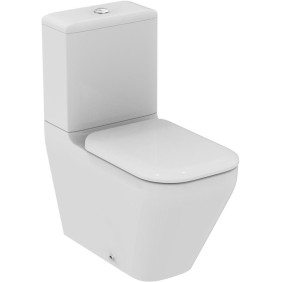 Set WC da appoggio Ideal Standard Tonic II AquaBlade con coperchio a chiusura rallentata