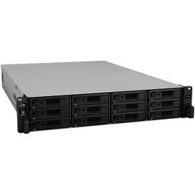 Server RackStation RS3618xs, Intel Xeon D-1521, 64 bit, 8 GB DDR4, 12 alloggiamenti