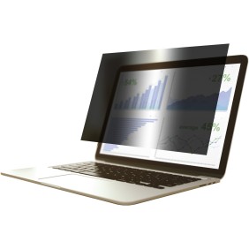 Schermo privacy per laptop, 13,3" 294 mm x 166 mm 16:9, Nero opaco/lucido