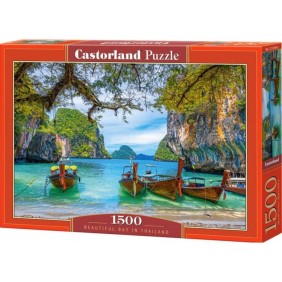 Puzzle Castorland, Bellissima Baia in Thailandia, 1500 pezzi
