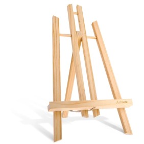 Tavolo da disegno con cavalletto in legno, 40 cm, per bambini o adulti, ATS, per una tela da 22 cm