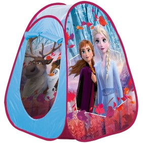Tenda da gioco, John, Frozen 2 75x75x90 cm, Blu/Rosa