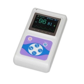Pulsossimetro professionale Contec CMS60D, misura la saturazione di ossigeno e la frequenza del polso