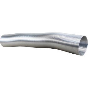 Tubo scarico cappa Xavax in alluminio 00110204+B45, 120 mm, 5 m