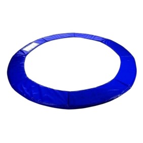 Protezione a molla per trampolino elastico di diametro 305 cm, in PVC, blu
