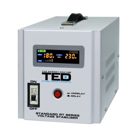 Stabilizzatore di rete massimo 10000VA / 6000W - AVR, TED Electric