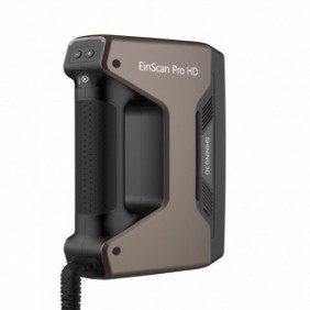 Scanner 3D portatile multifunzionale Einscan Pro HD, Shining 3D, Nero/Marrone