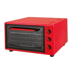Forno elettrico Hausberg HB-9200RS capacità 42 L, 1400 W, termostato e timer, Rosso