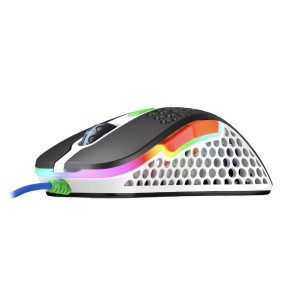 Mouse da gioco Xtrfy M4 Street RGB, bianco