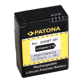 Batteria PATONA tipo GoPro HD Hero 3 AHDBT-201 AHDBT-301