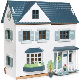 Casa delle bambole in legno Tender Leaf Toys - Casa a coda di rondine