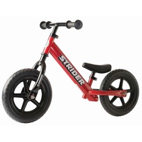 Bicicletta senza pedali per bambini, Strider 12 Classic Balance, 2-5 anni, Rossa