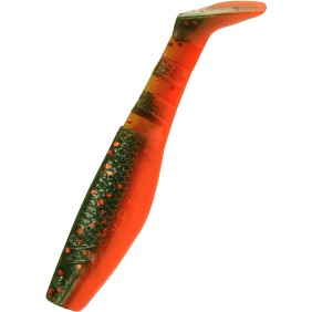 Set di 5 Shad KP Original Shad 6,25 cm, colore Ground Red, per pesce persico, luccio o shad