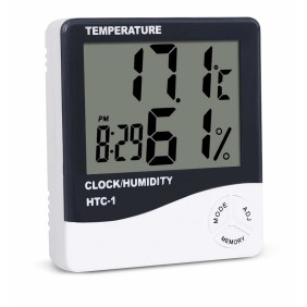 Orologio di umidità MRG C-HTC-1, Termometro, Igrometro, Digitale