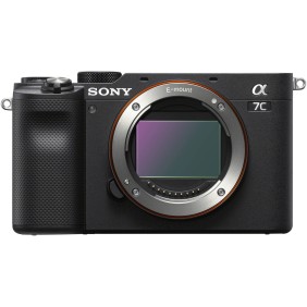 Fotocamera mirrorless Sony Alpha A7C, 24,2 MP, full-frame, 4K, Corpo, Nero