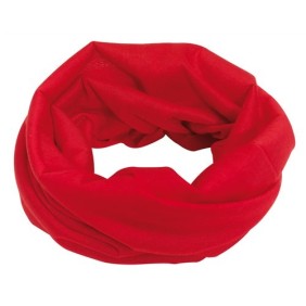 Fascia da braccio multifunzionale Weser Trendy, 9 modi di indossarla, rossa