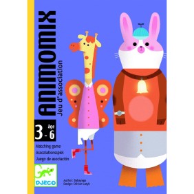Gioco di carte Djeco Animomix