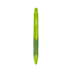 Penna automatica con impugnatura ergonomica Zenith Simple blu, rosa e verde
