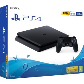 Console Sony Playstation 4 Slim (PS4), 500 GB, nera