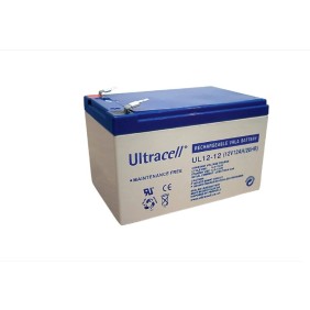 Batteria ricaricabile Ultracell ucg9-12 deep cycle 12v 9000mah gel