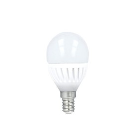 Lampadina LED in ceramica E14 G45 10W 230V 4000K 900lm, luce bianca neutra, Bianco, TLF-BBL3508