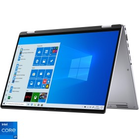 Laptop DELL Latitude 9420, touch screen QHD+ sì 14 pollici, Intel Core i7-1185G7, 16 GB, SSD 512 GB, grafica Intel Iris Xe, Windows 10 Pro, argento