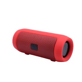 Altoparlanti portatili, MP3, TF/USB, Bluetooth, radio FM, potenza 6 W, 95 dB, controllo volume, design ergonomico, rosso