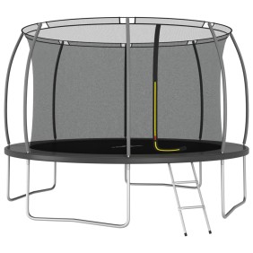 Set trampolino rotondo vidaXL, 366x80 cm, 150 kg